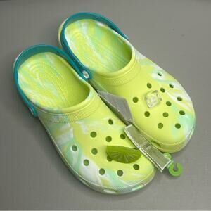 Crocs Classic Limited Edition Margaritaville Lime Zest Clog Shoe Men Size 13 NWT